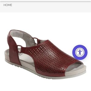 Earth Linden Laveen In Red Leather